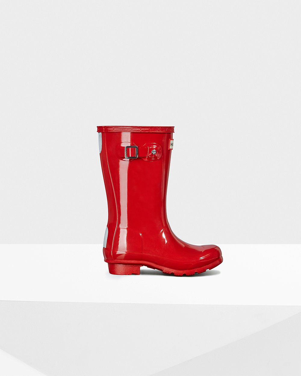 Galochas Hunter Criança Vermelhas - Original Big Gloss - 07SFQKRMW